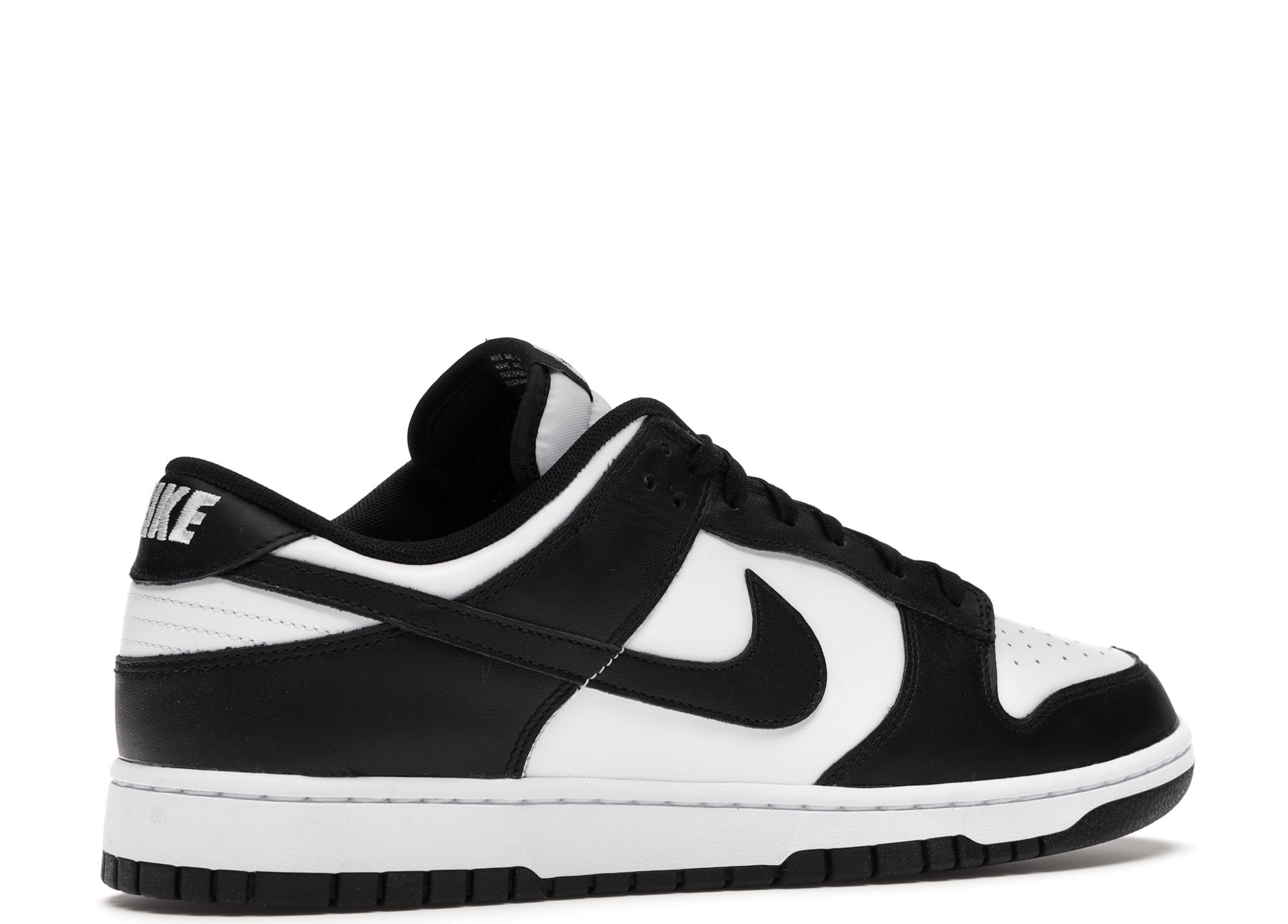 Nike Dunk Low 'Black White Panda' dd1391 100