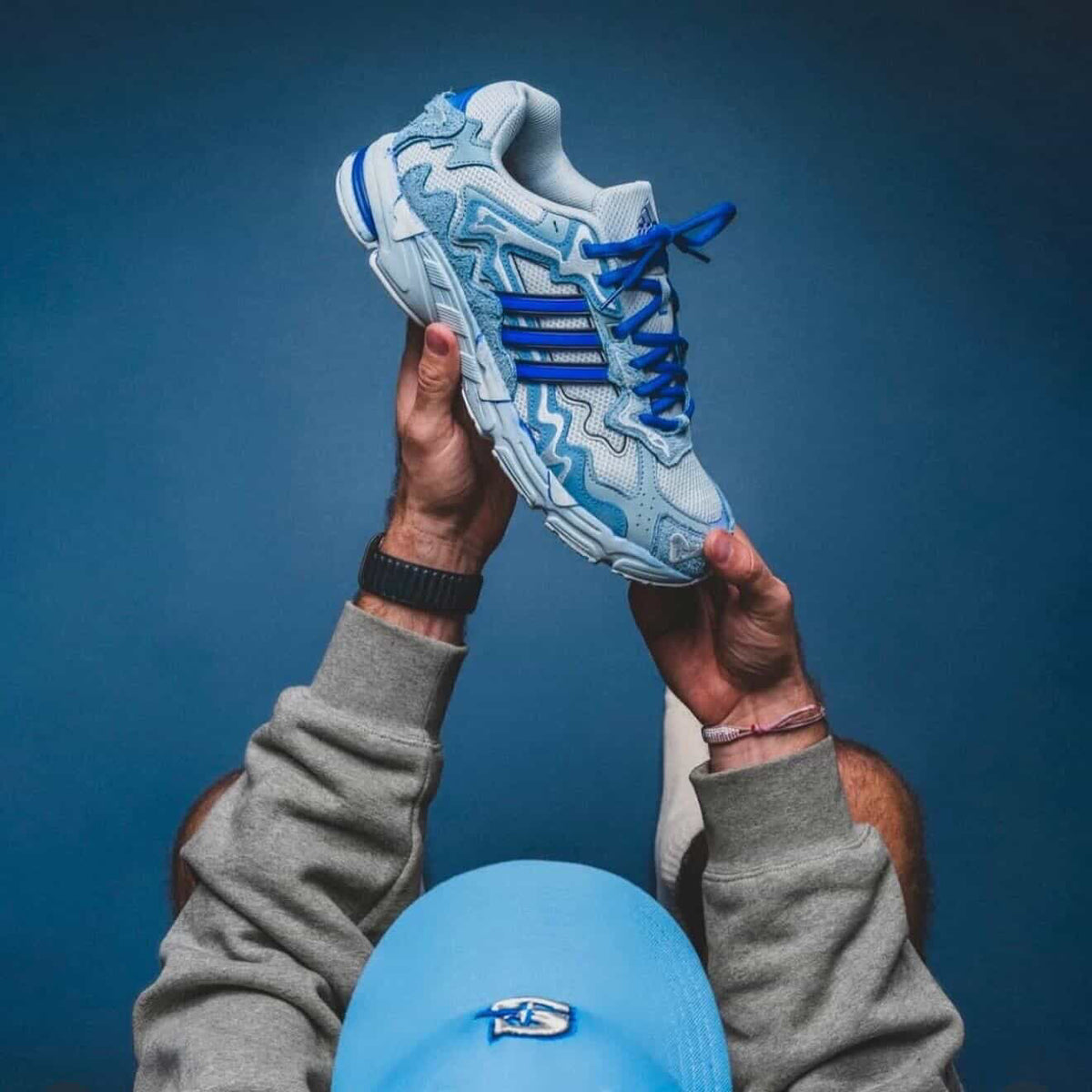 BAD BUNNY X RESPONSE CL “ ICY BLUE” CUSTOM