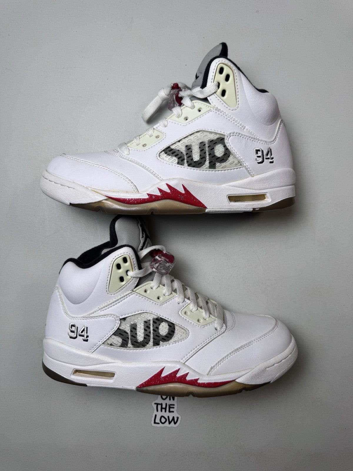Nike Air Jordan V 5 White SUPREME (USED)