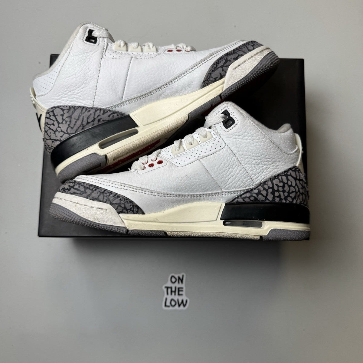 Jordan 3 Retro White Cement Reimagined GS (USED)