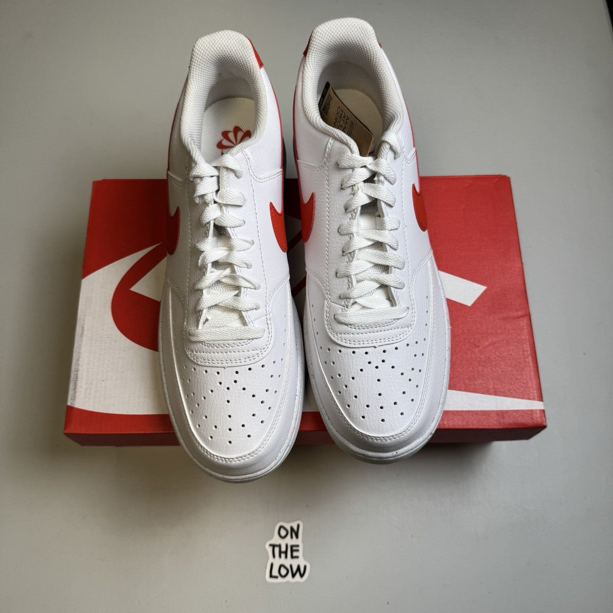 Nike Court Vision Low Next Nature Picante Red
