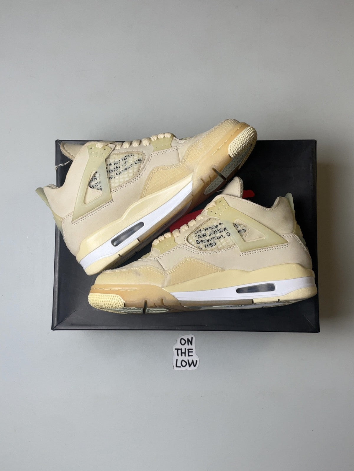 Air Jordan 4 Retro Off-White Sail (Women's) (USED)
