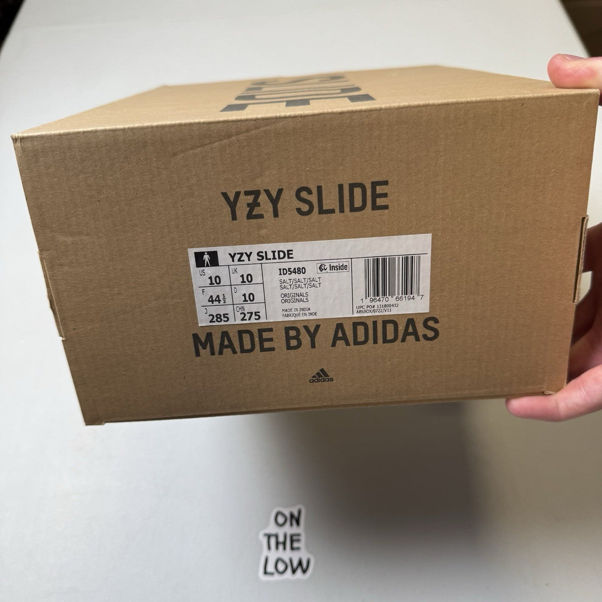 Adidas Yeezy Slide Salt