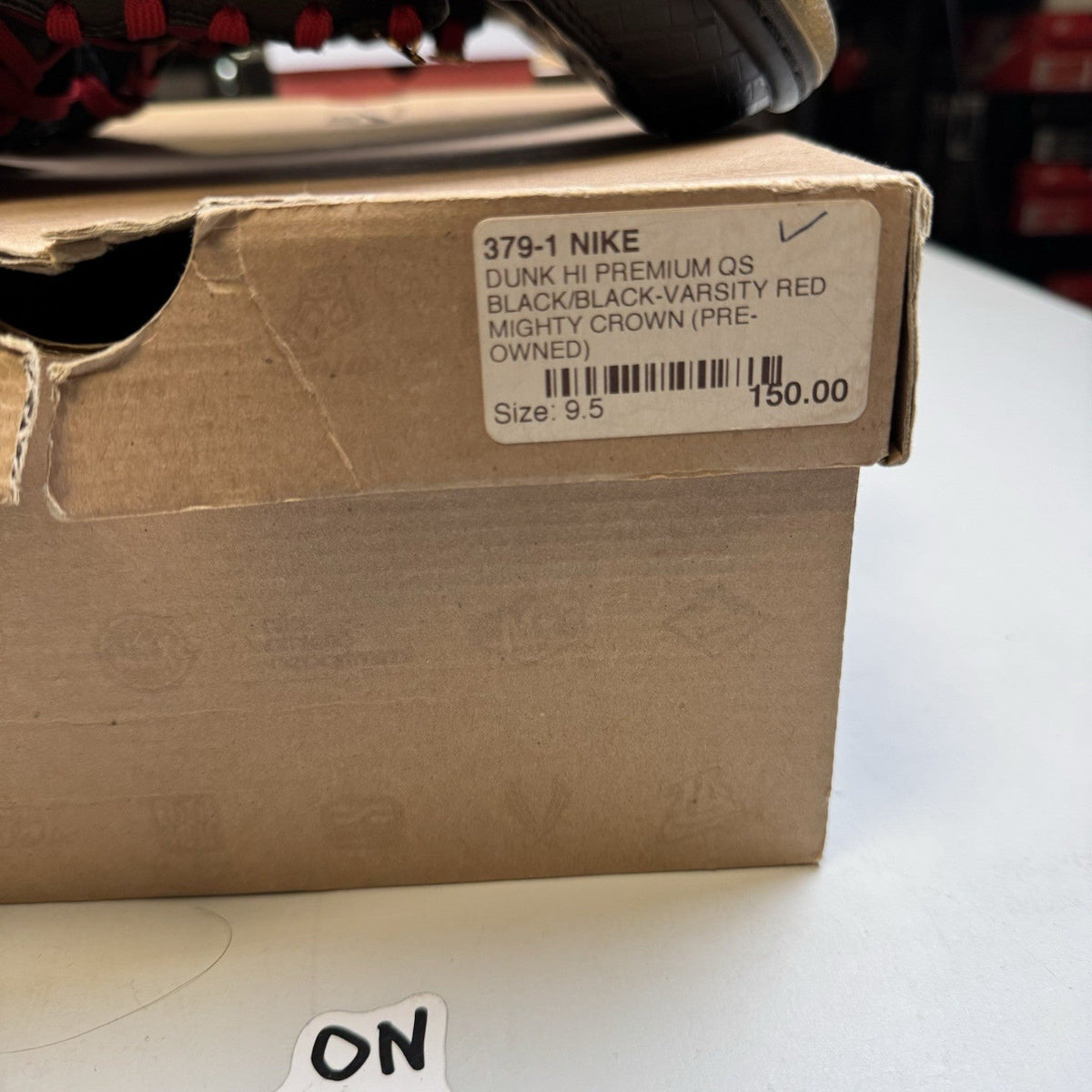 Nike Dunk Hi Premium Qs Mighty Crown 20th Anniversary (USED)