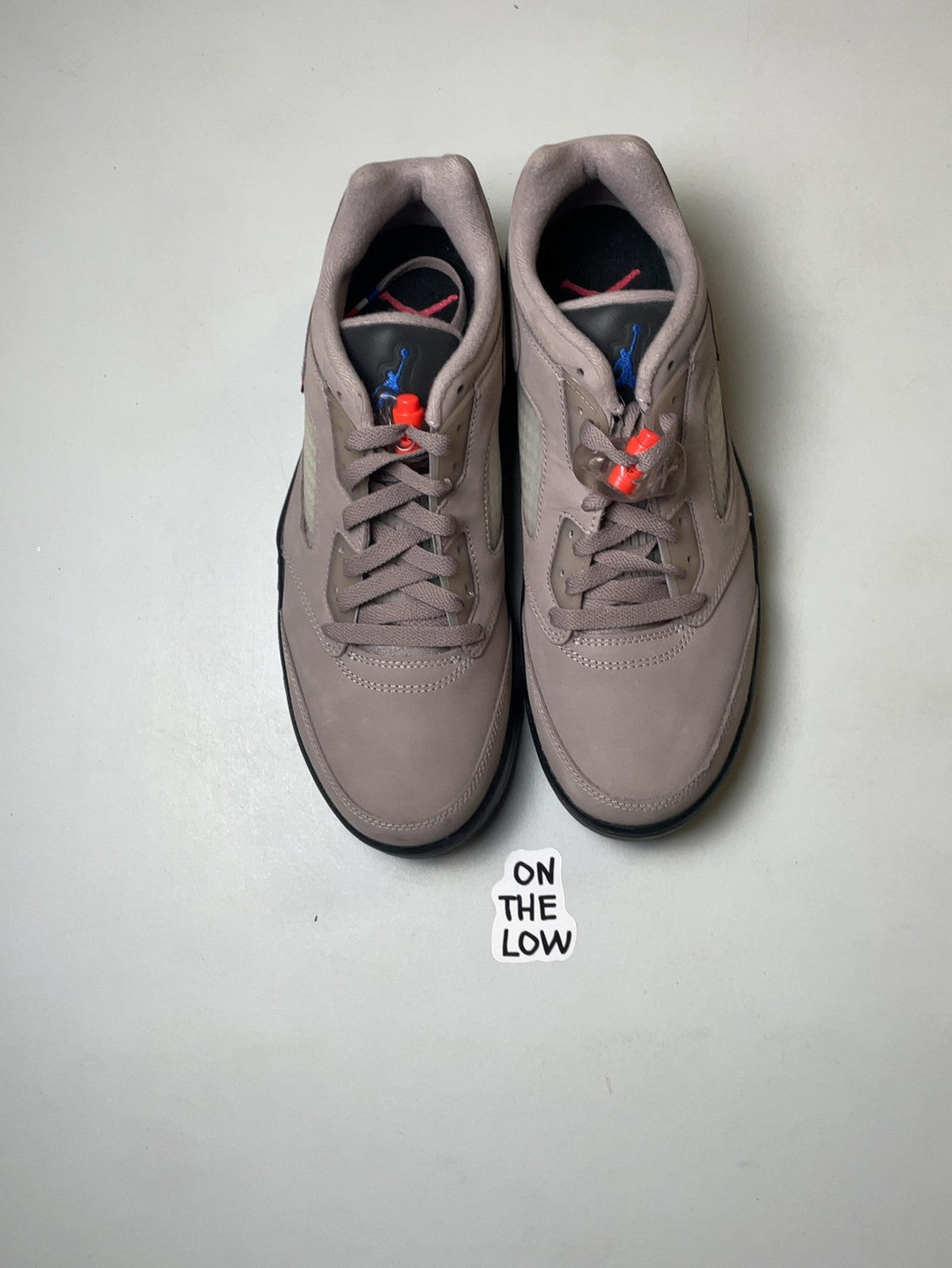 Jordan x PSG 5 Retro Low 'Paname' Brown 5 Mens