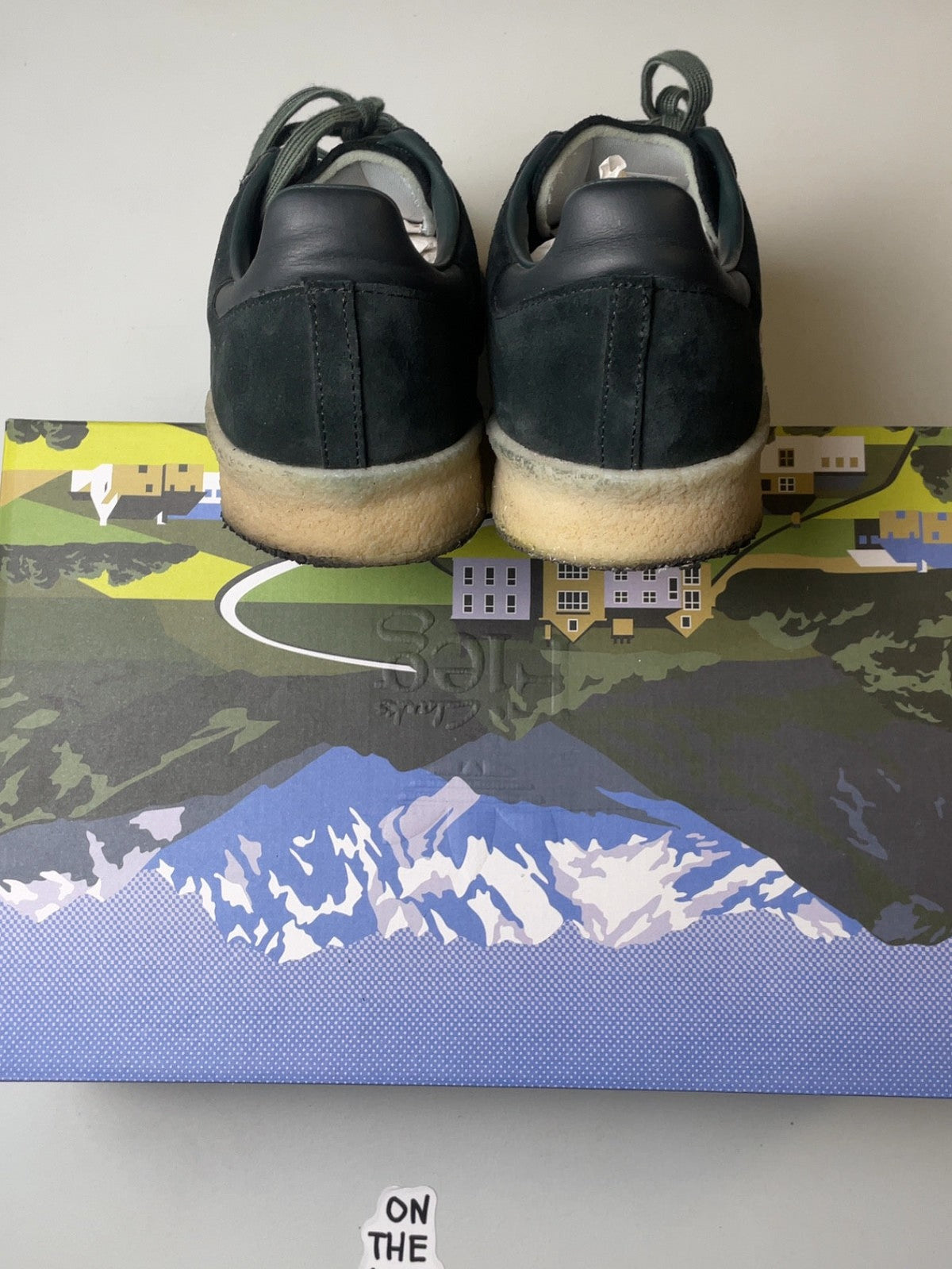 Adidas Clarks 8th Street Samba by Ronnie Fieg Shadow Green (USED)