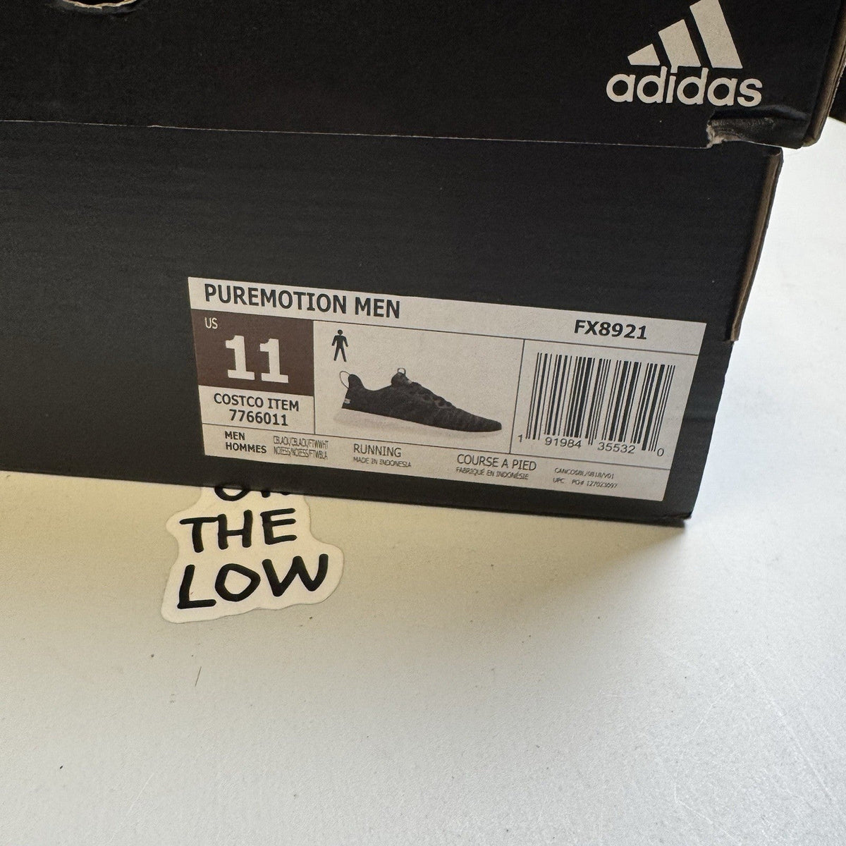 Adidas Puremotion Running Shoes Black Gray White
