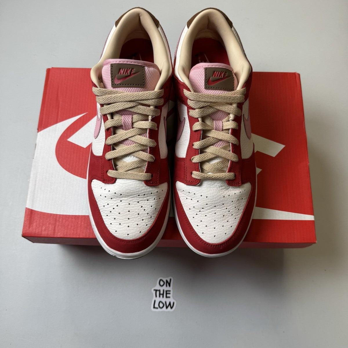 Nike Dunk Low PRM Bacon Valentines Day (USED)