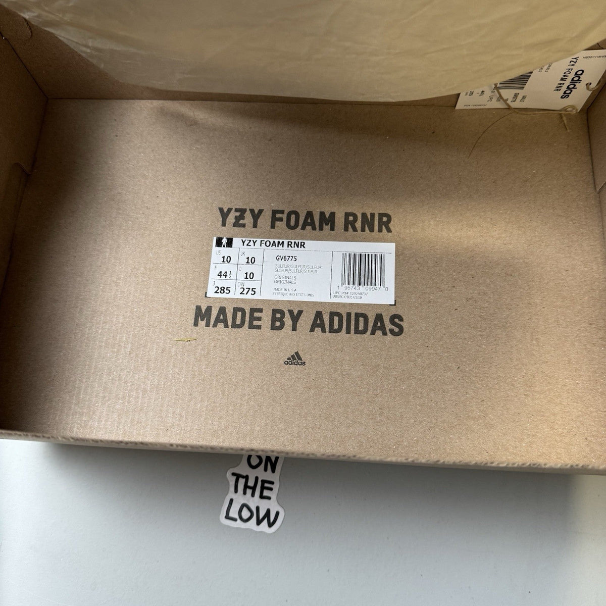 adidas Yeezy Foam Runner Sulfur