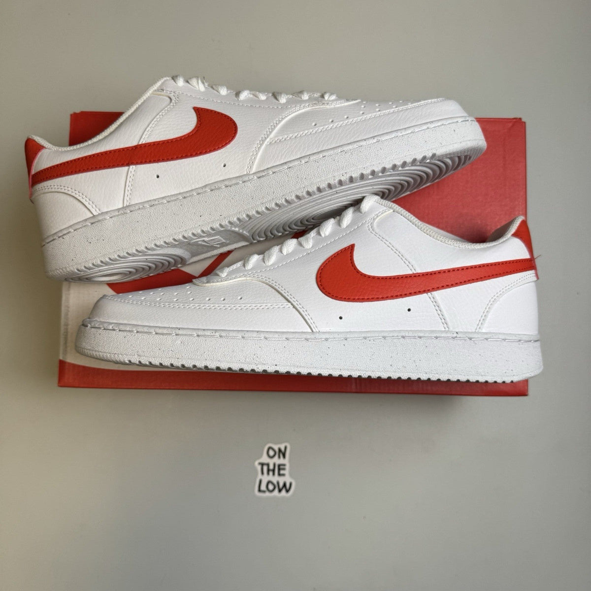 Nike Court Vision Low Next Nature Picante Red