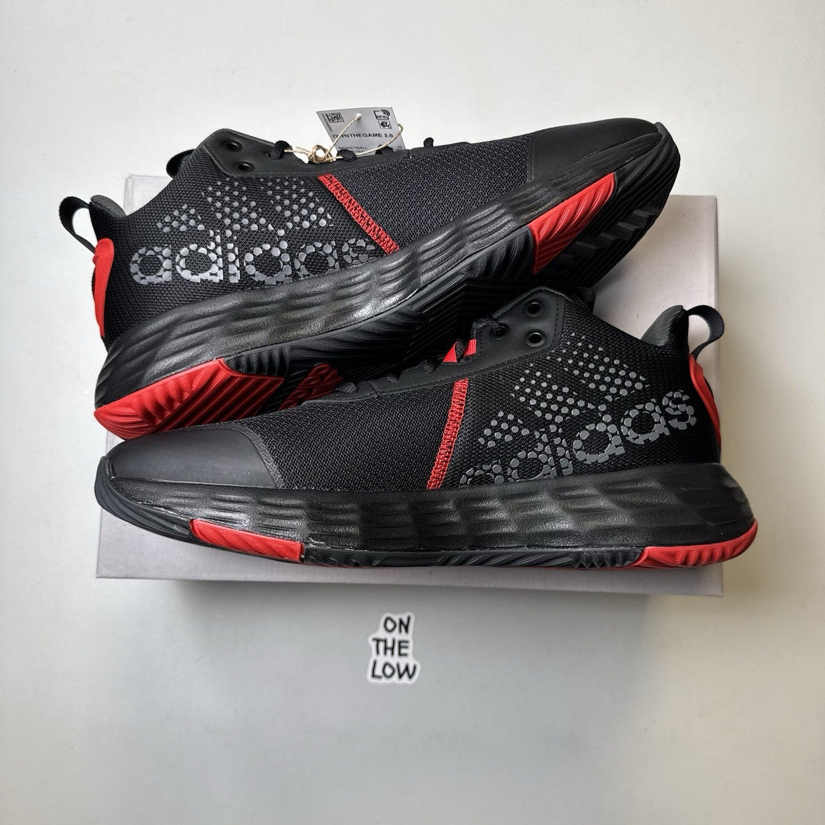 Adidas Ownthegame Core Black Cloud White Carbon