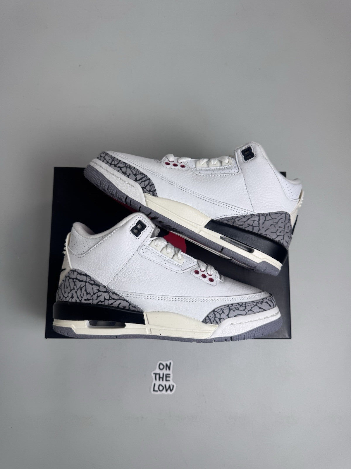 Nike Air Jordan 3 Retro White Cement Reimagined GS