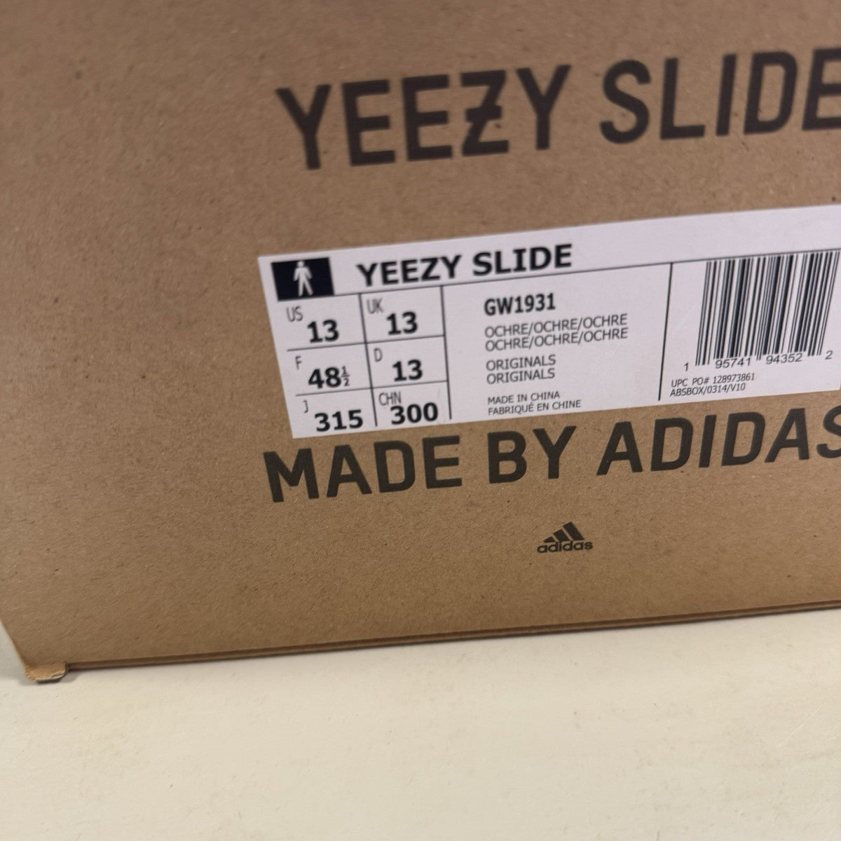 Adidas Yeezy Slide Ochre (USED)