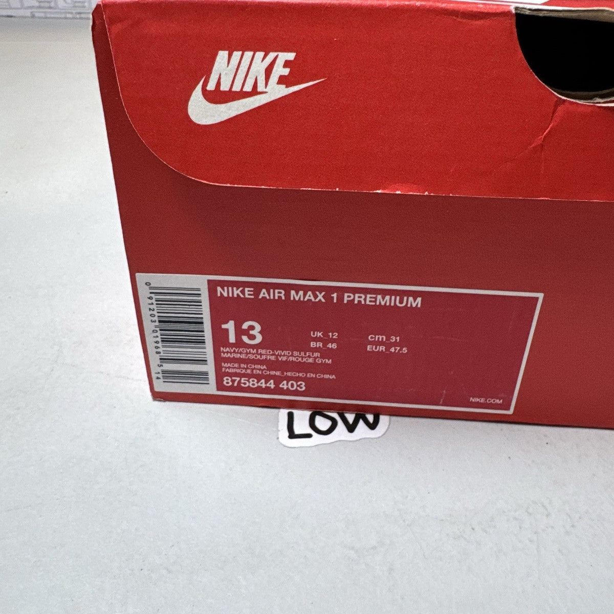 Nike Air Max 1 Snow Beach (USED)