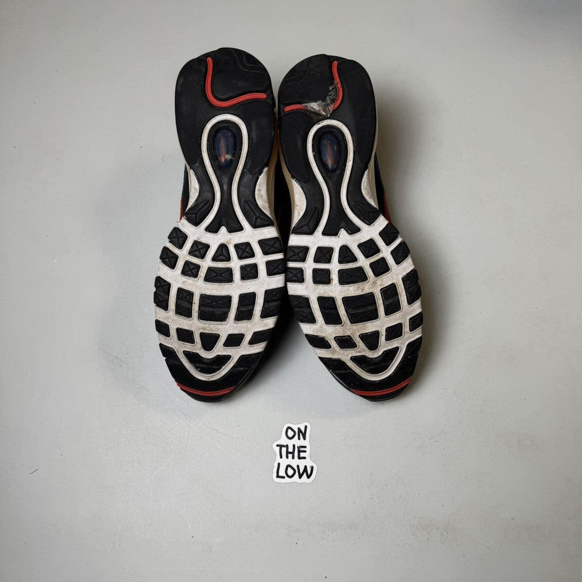 Nike Air Max 97 Midnight Navy Habanero Red (USED)