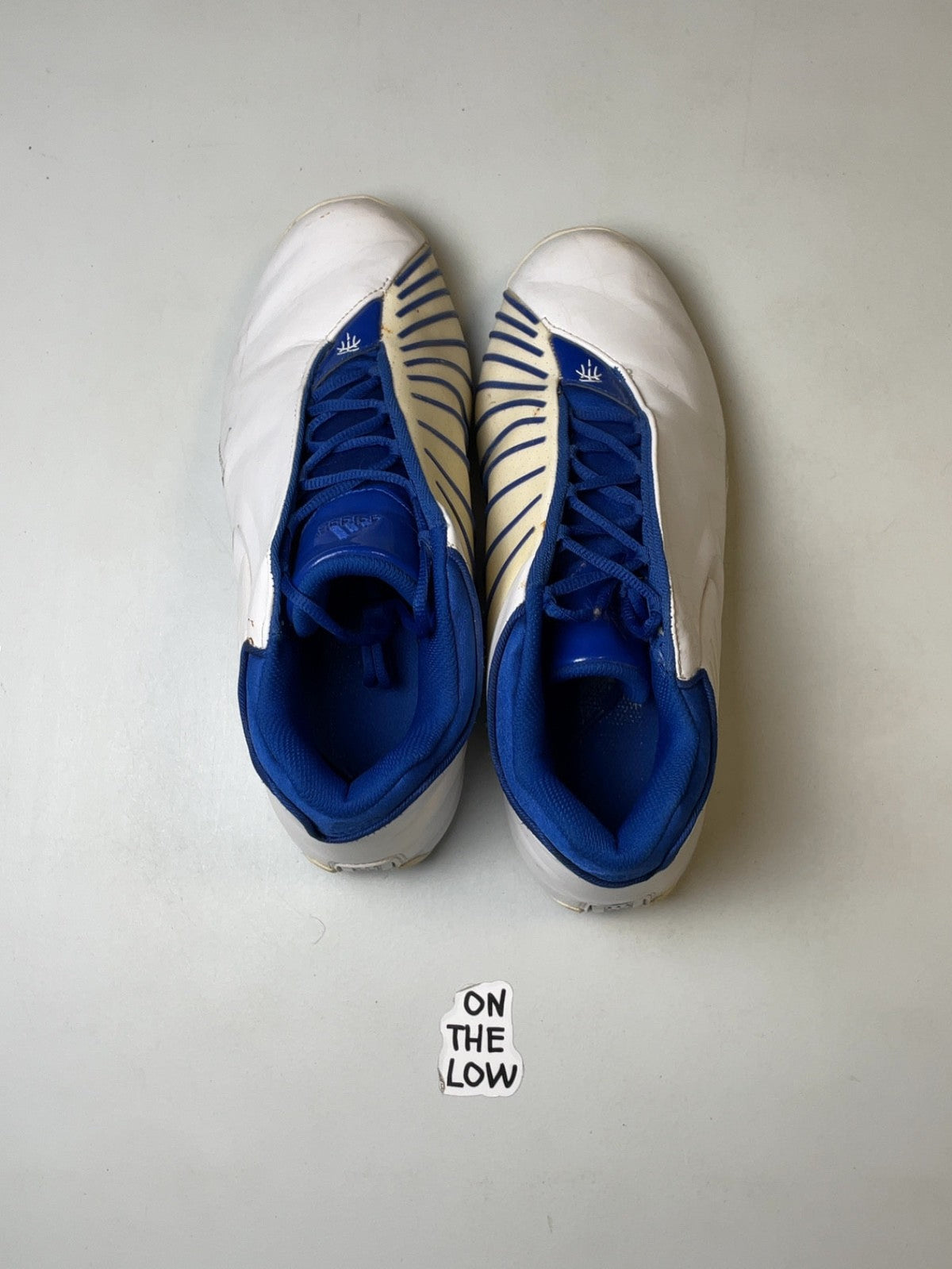 Adidas T-Mac 3 White Blue (USED)