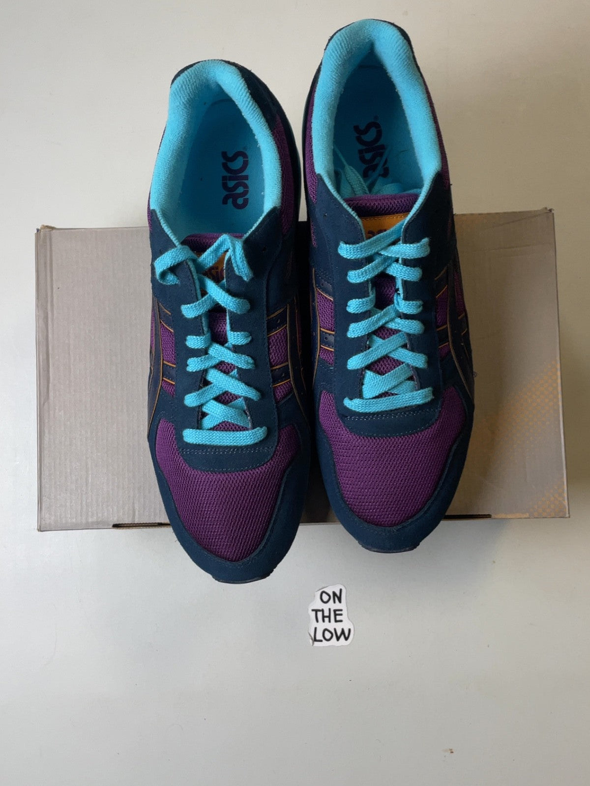 ASICS Gel GT-II Navy/ Purple (USED)