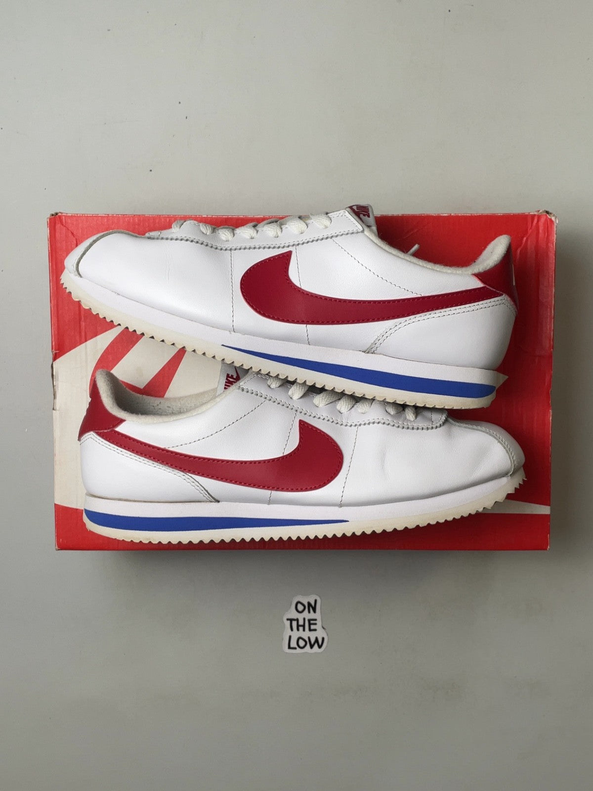 Nike Cortez Basic Leather Forrest Gump (2017) (USED)