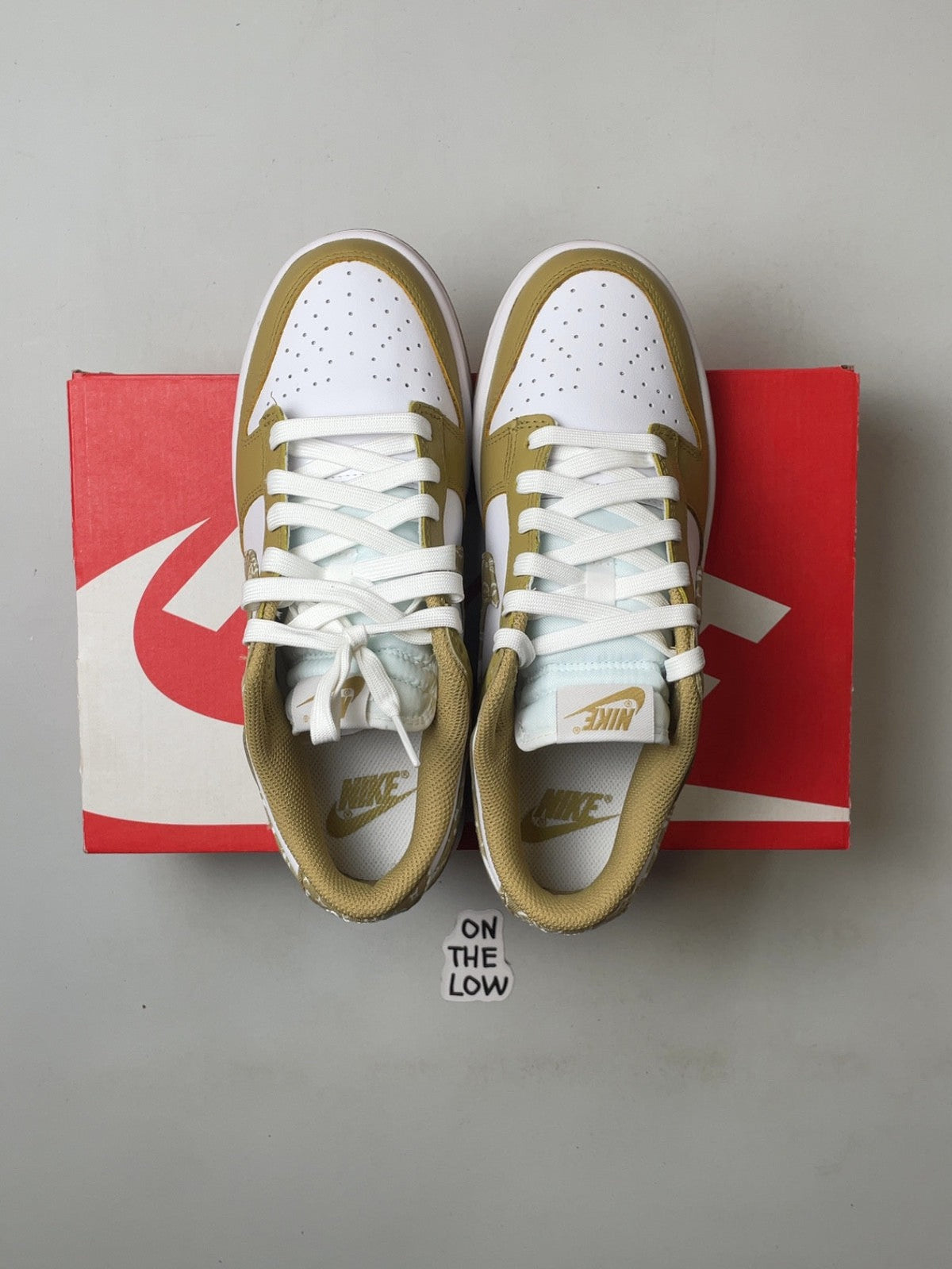Nike Dunk Low Essential Paisley Pack Barley (USED)
