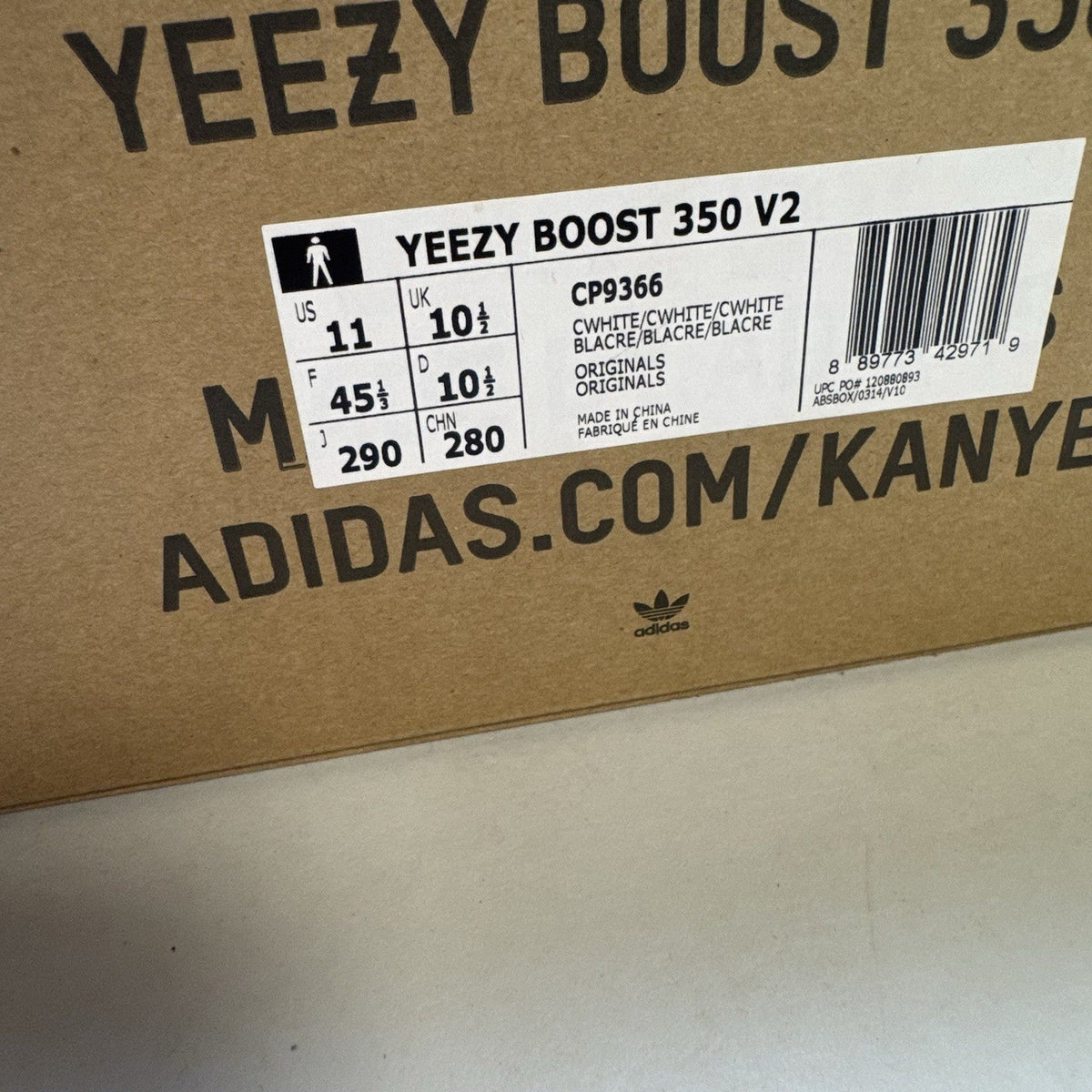 Adidas Yeezy Boost 350 V2 Cream (USED)
