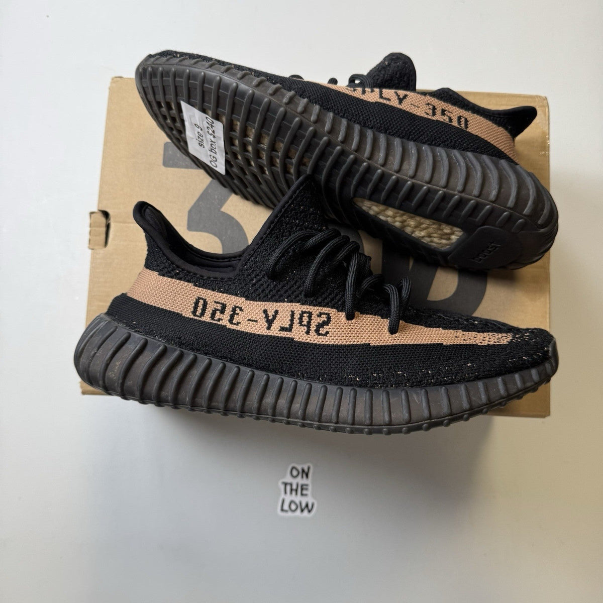 Adidas Yeezy Boost 350 V2 Core Black Copper (USED)