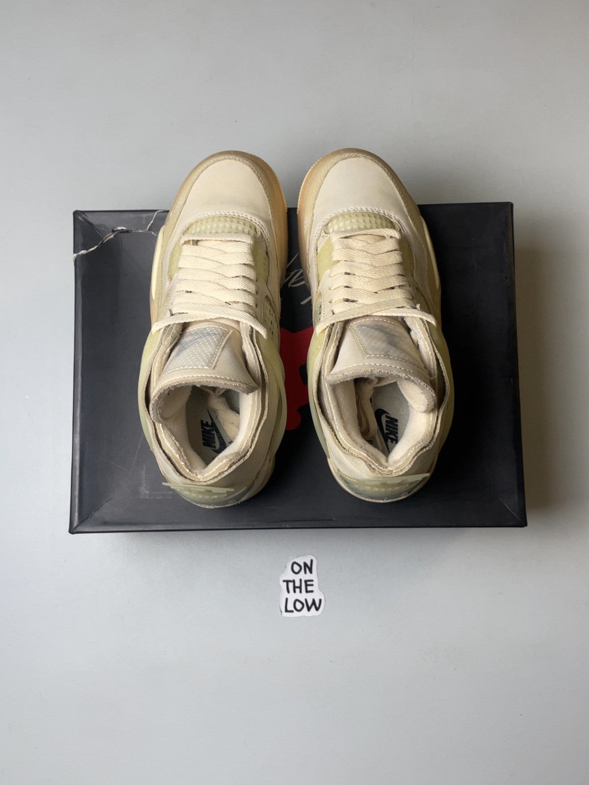 Air Jordan 4 Retro Off-White Sail (Women's) (USED)