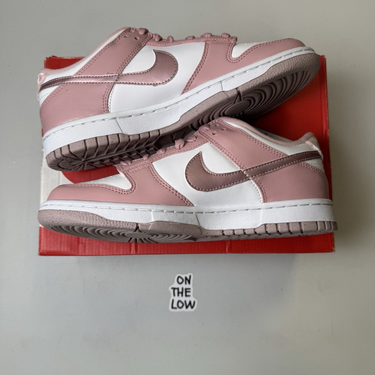 Nike Dunk Low Pink Velvet White