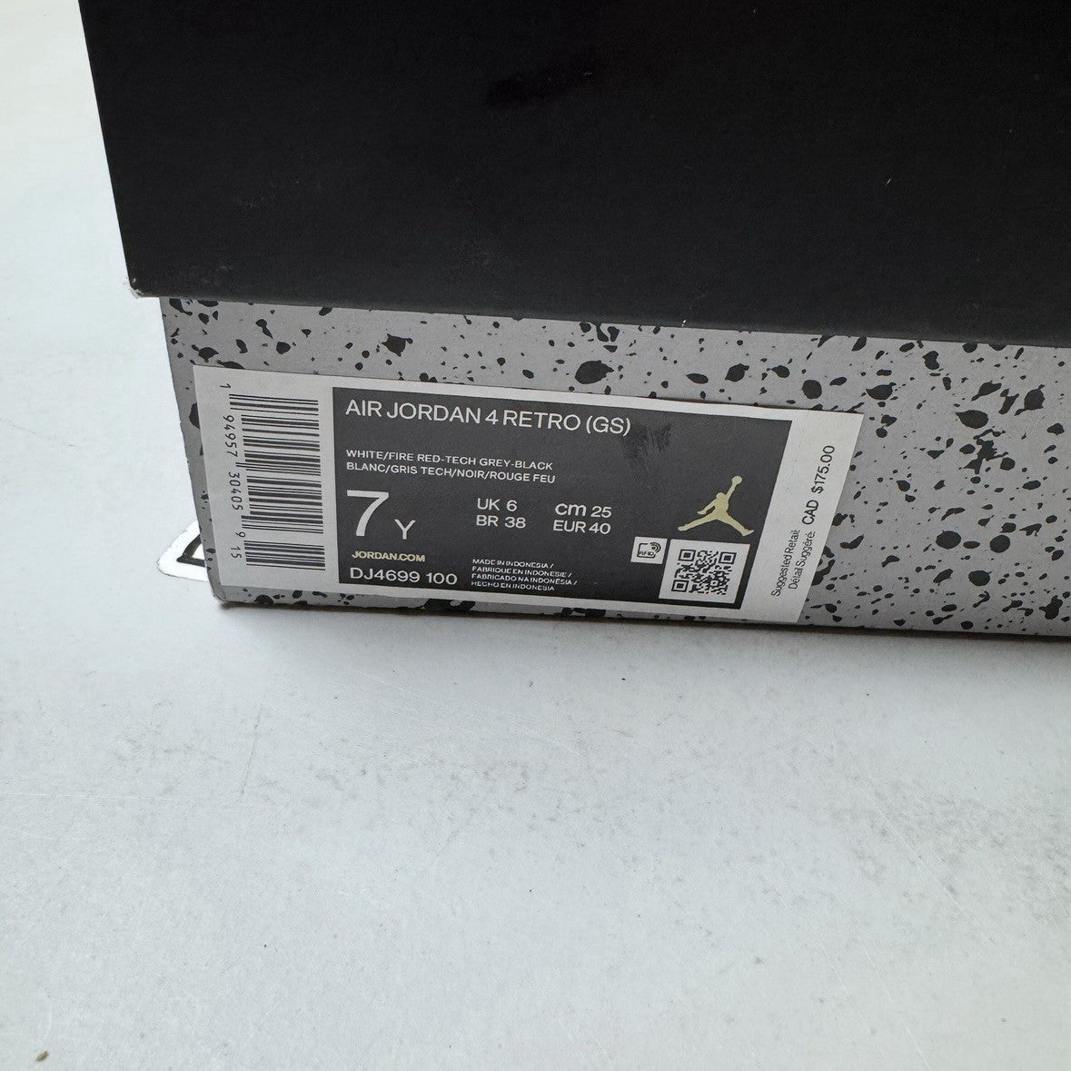 Jordan 4 Retro Mid White Oreo 2021 (USED)