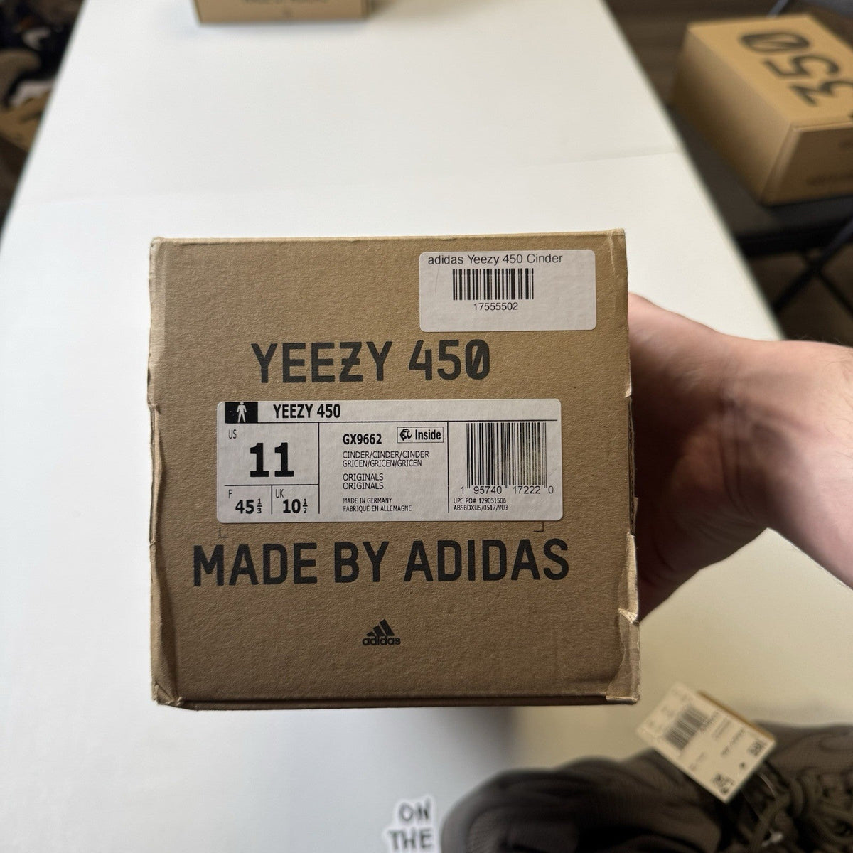 Adidas Yeezy 450 Cinder