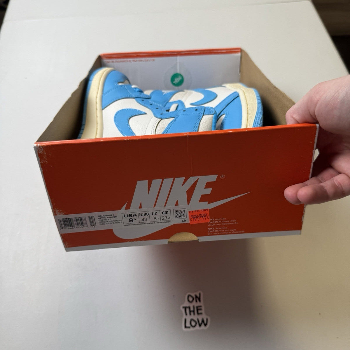 Nike Air Jordan 1 Retro High OG UNC Reimagined