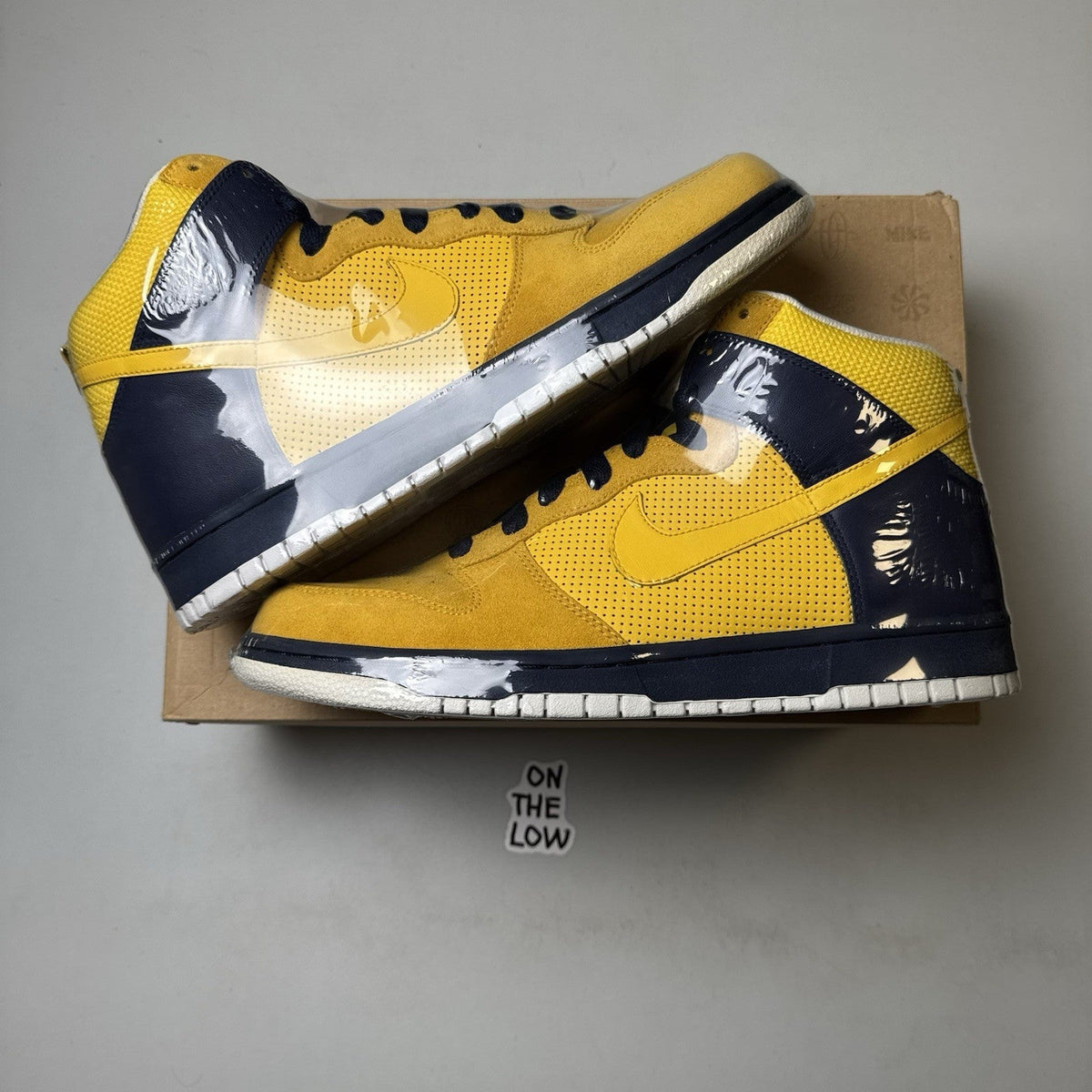 Nike Dunk High Golden State Warriors (USED)