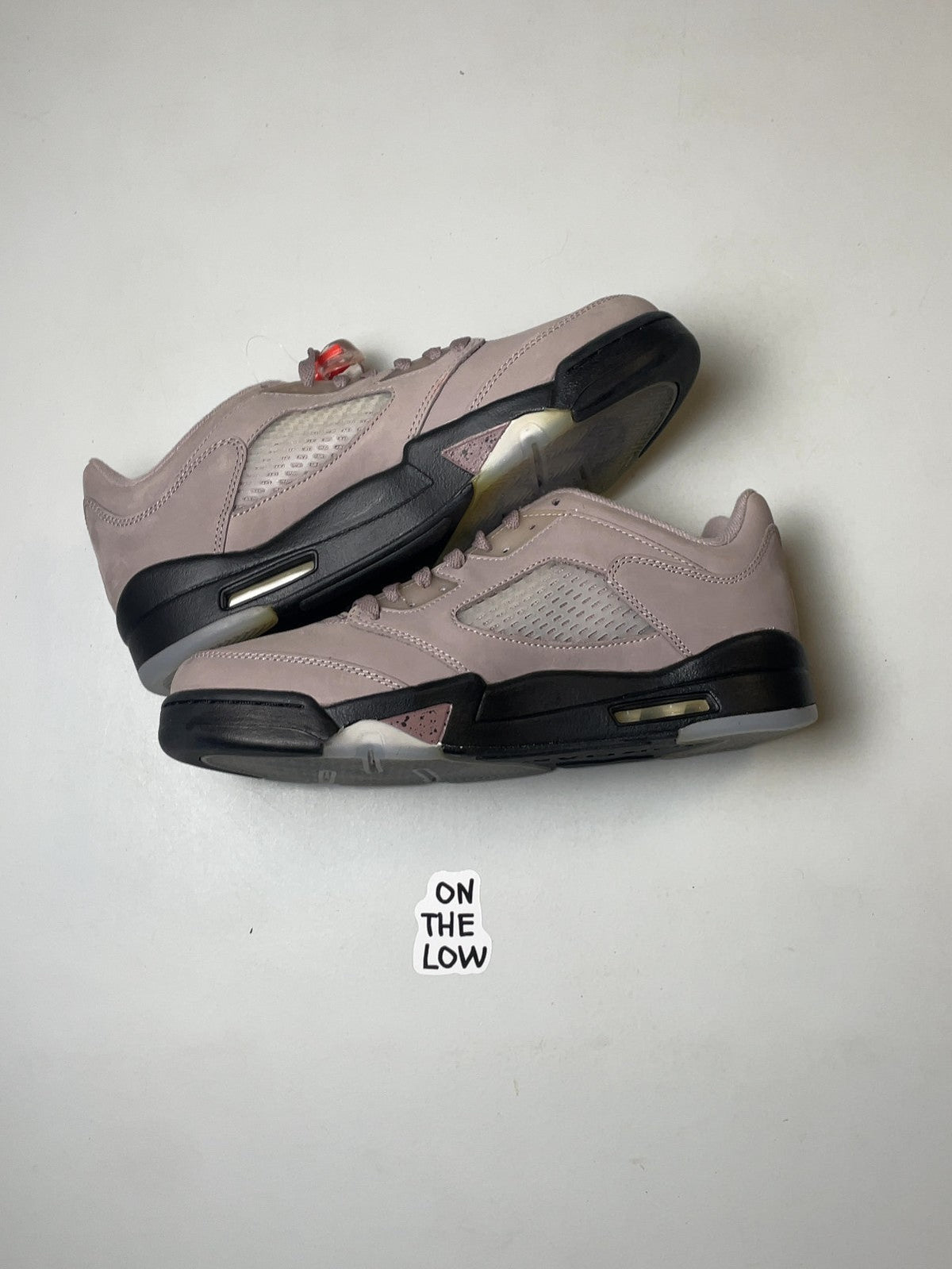 Jordan x PSG 5 Retro Low 'Paname' Brown 5 Mens