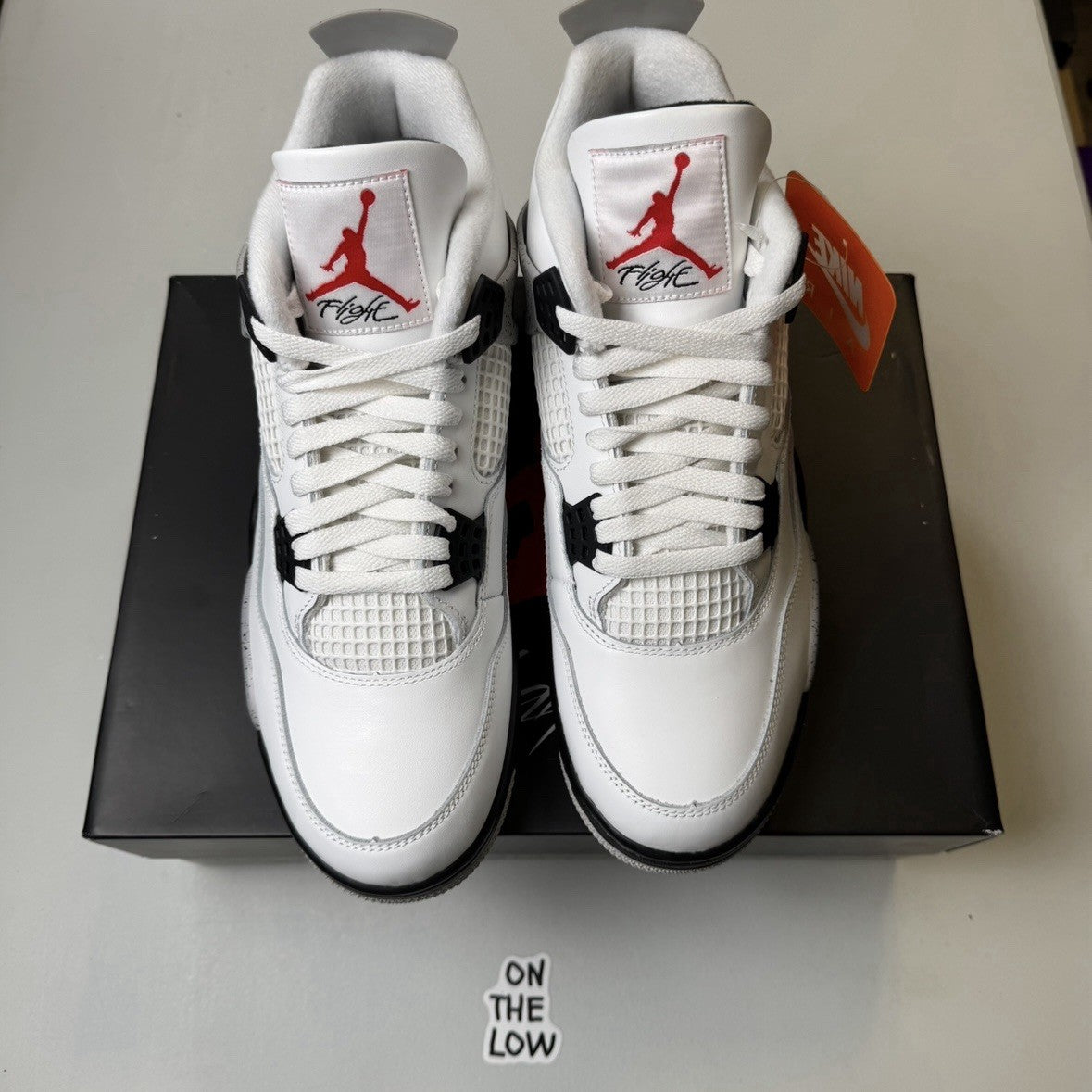 Nike Air Jordan 4 Retro White Cement 2025