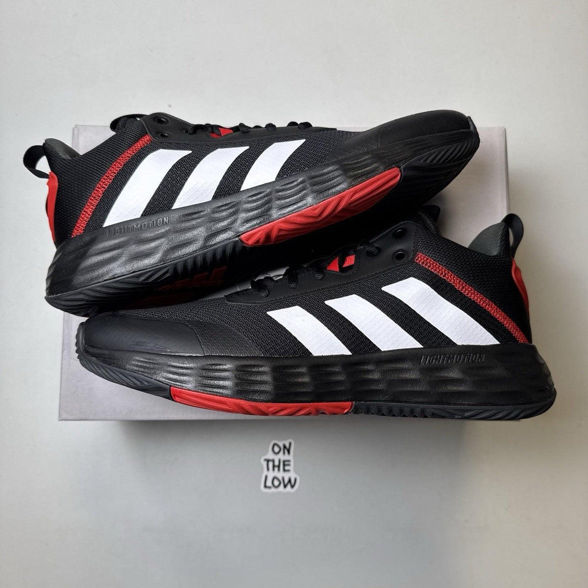 Adidas Ownthegame Core Black Cloud White Carbon