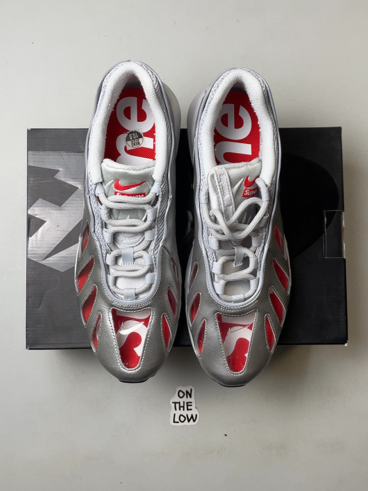 Nike Air Max 96 Supreme Silver Bullet (USED)
