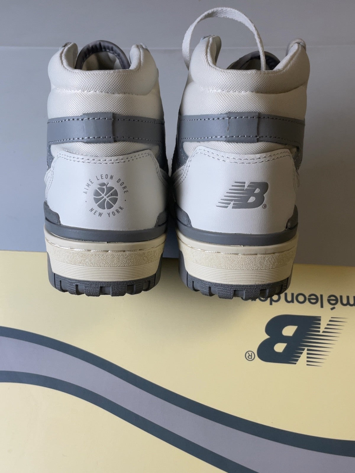 New Balance 650R Aime Leon Dore White Grey (USED)