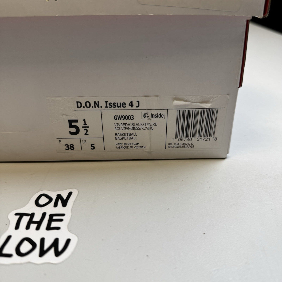 Adidas D.O.N. Issue 4 Team Victory Red