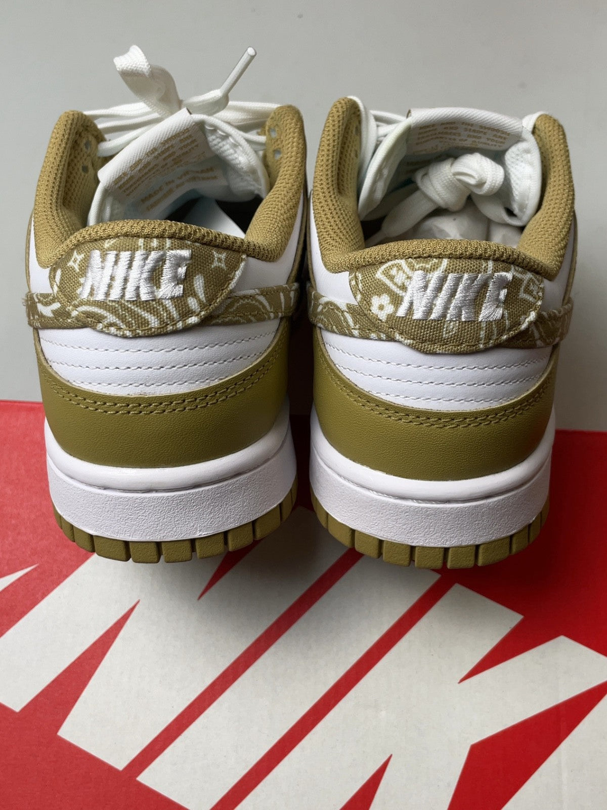 Nike Dunk Low Essential Paisley Pack Barley (USED)
