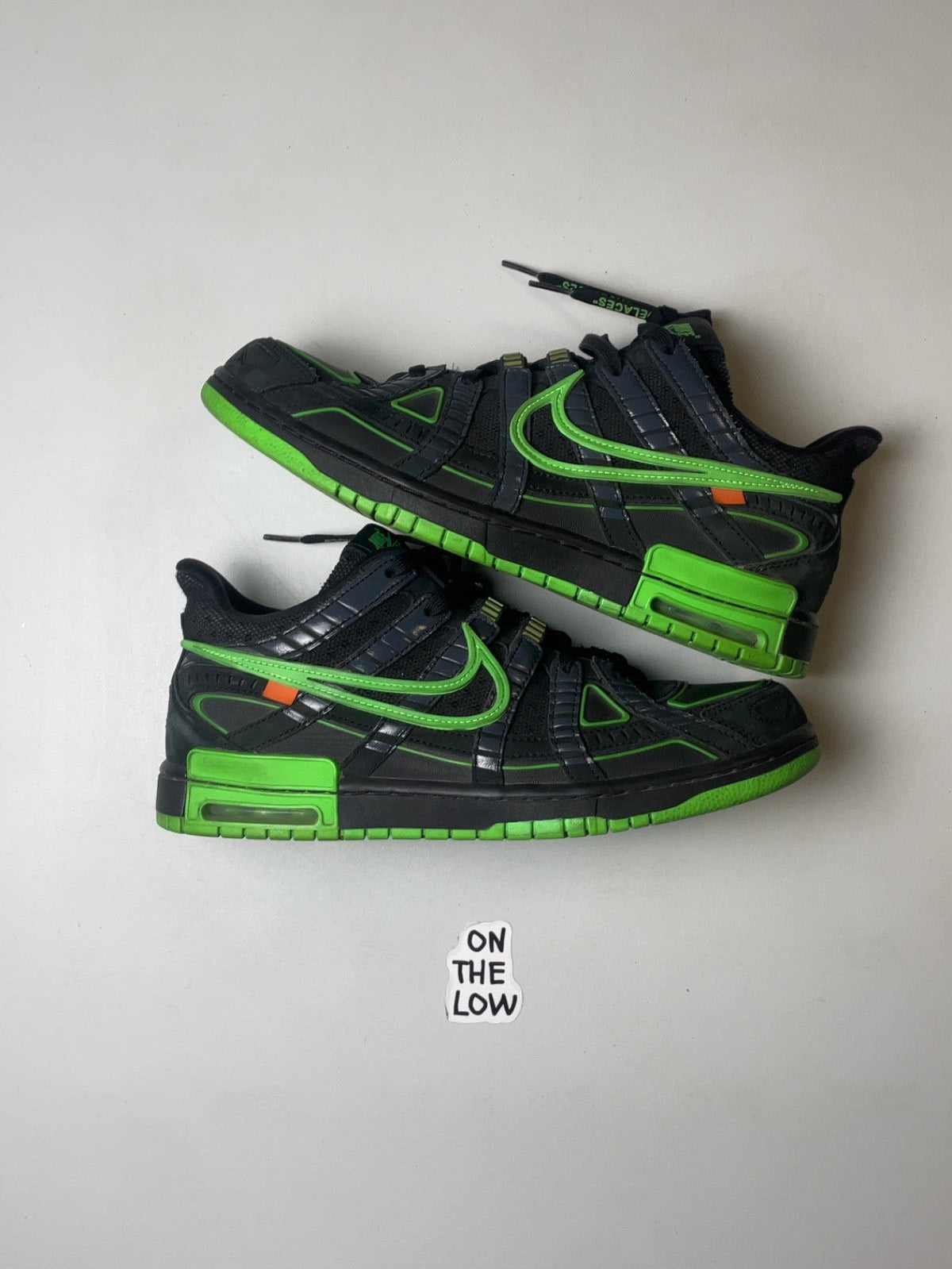 Nike Air Rubber Dunk Off-White Green Strike (USED)