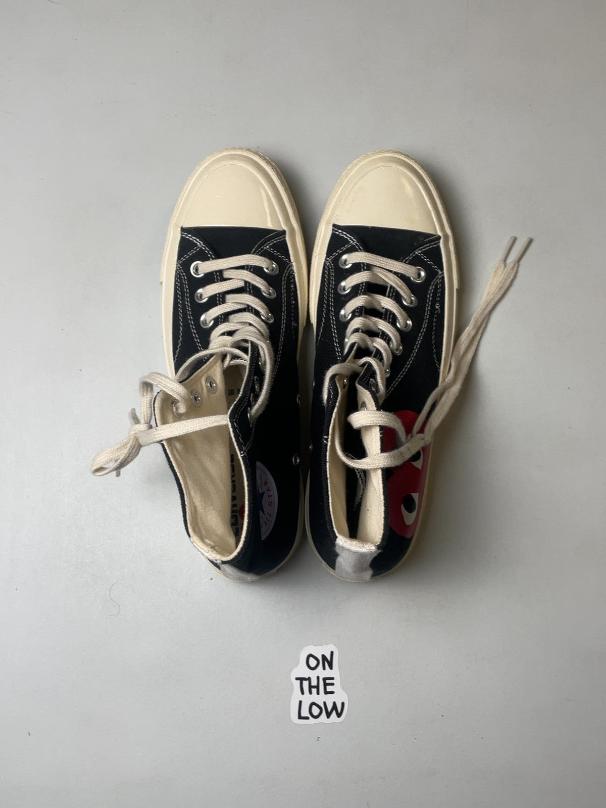 Converse Chuck Taylor All Star 70 Hi Comme des Garcons PLAY Black