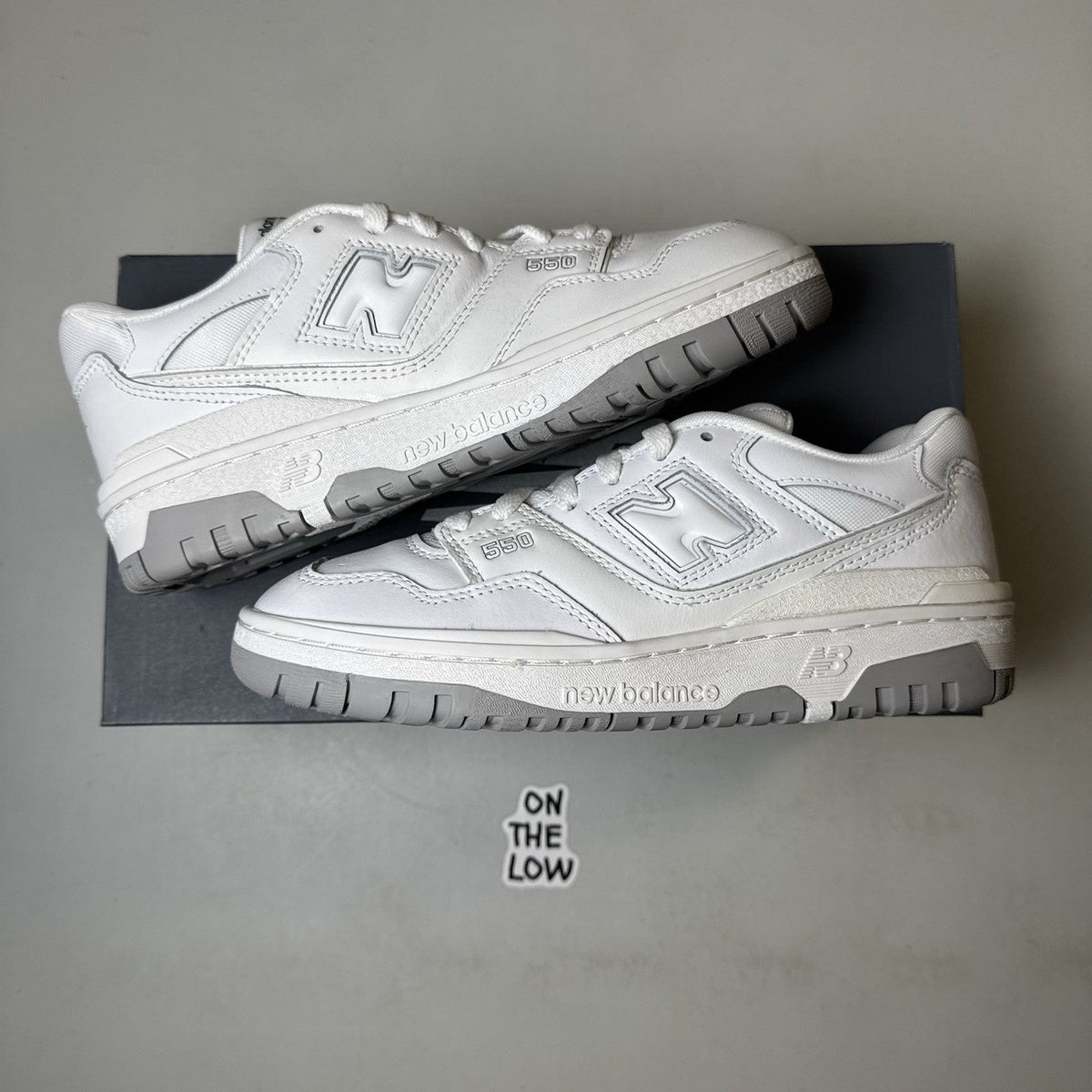 New Balance 550 White Grey