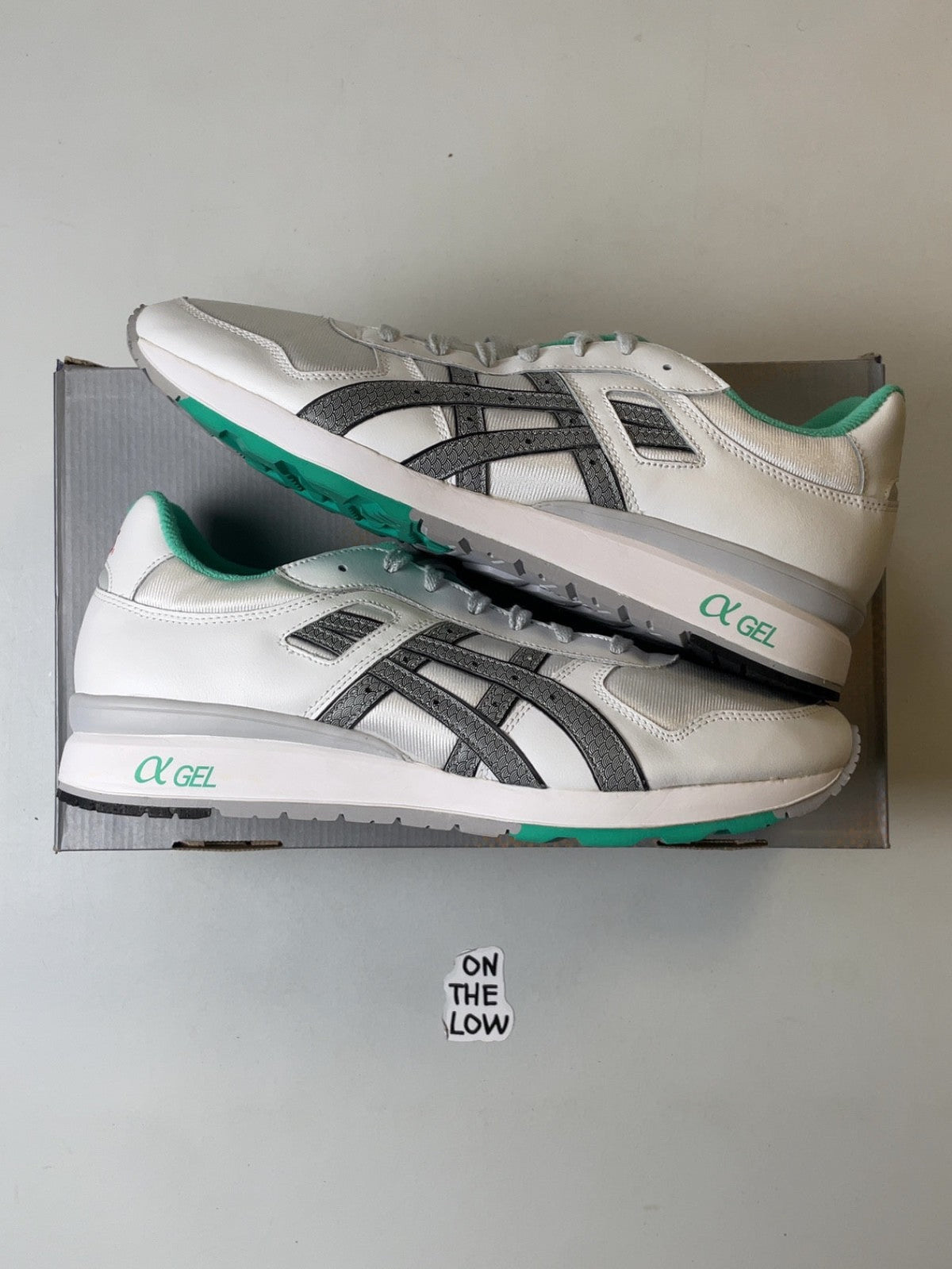 Asics Gel GT-II White Grey Sea Foam (USED)