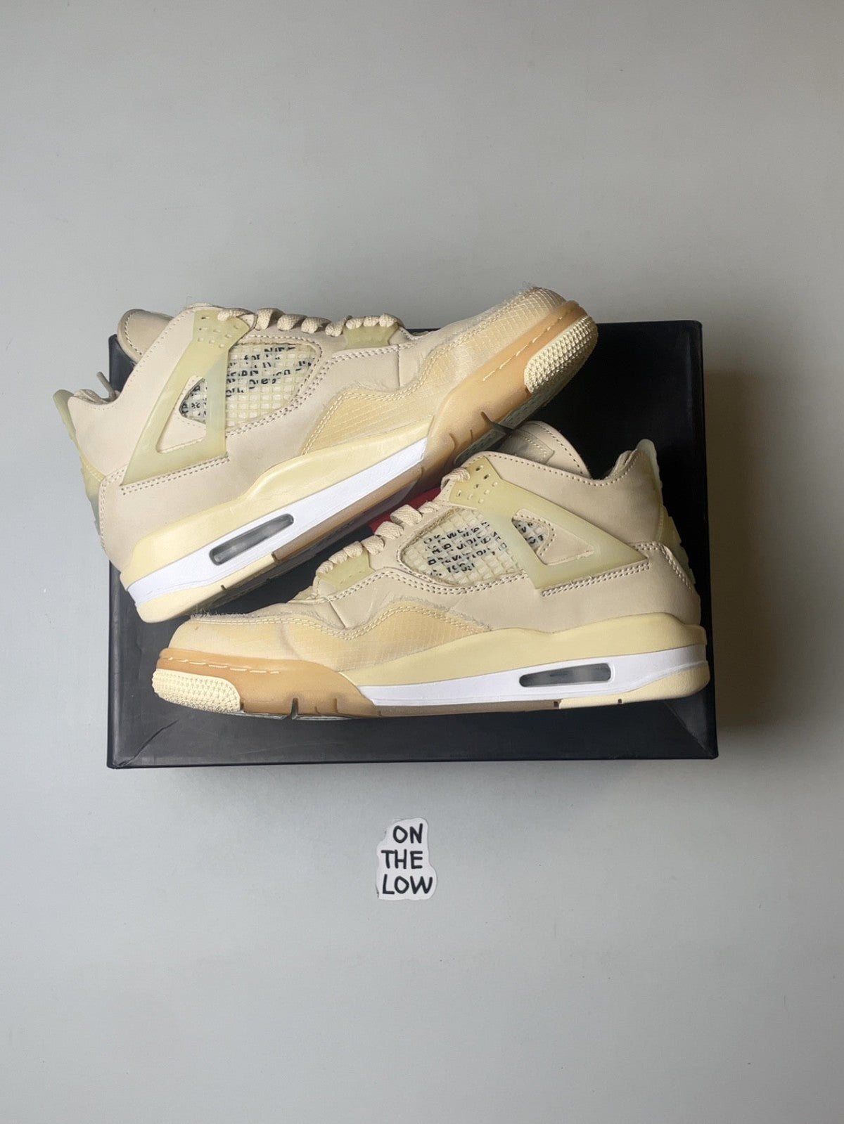 Air Jordan 4 Retro Off-White Sail (Women's) (USED)