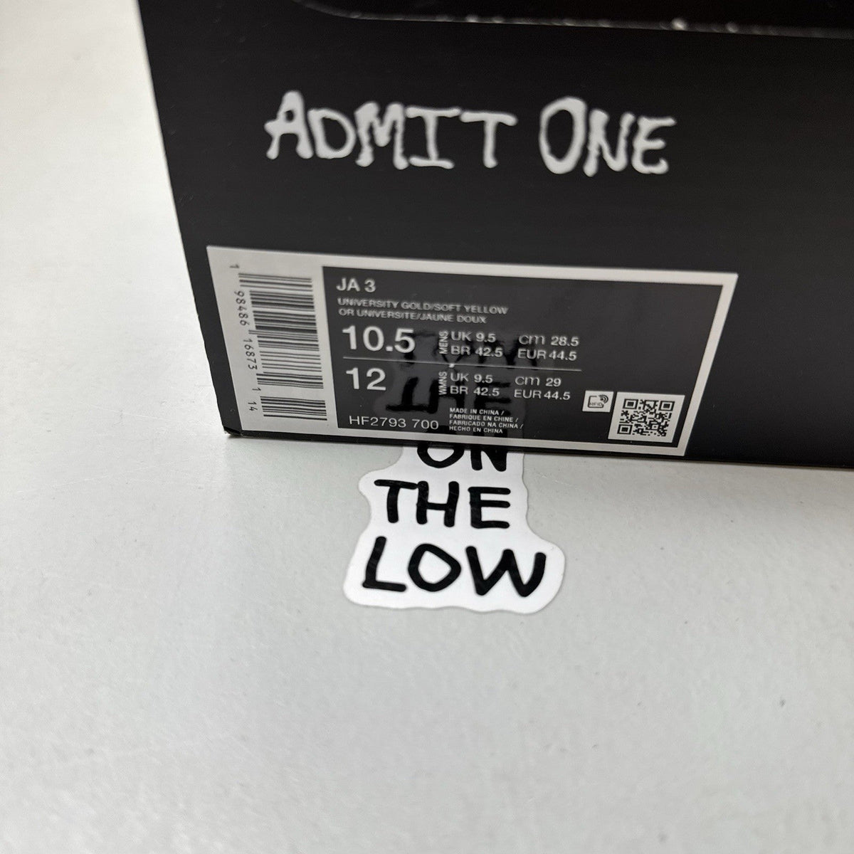 Nike Ja 3 Hustle and Flow (USED)