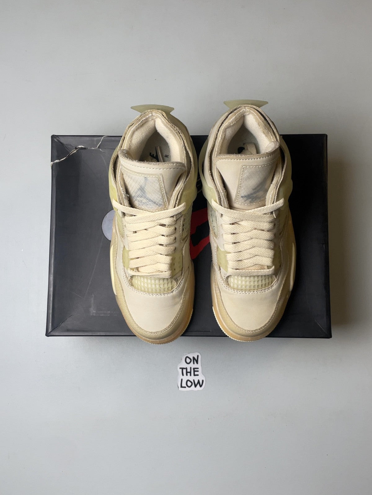 Air Jordan 4 Retro Off-White Sail (Women's) (USED)