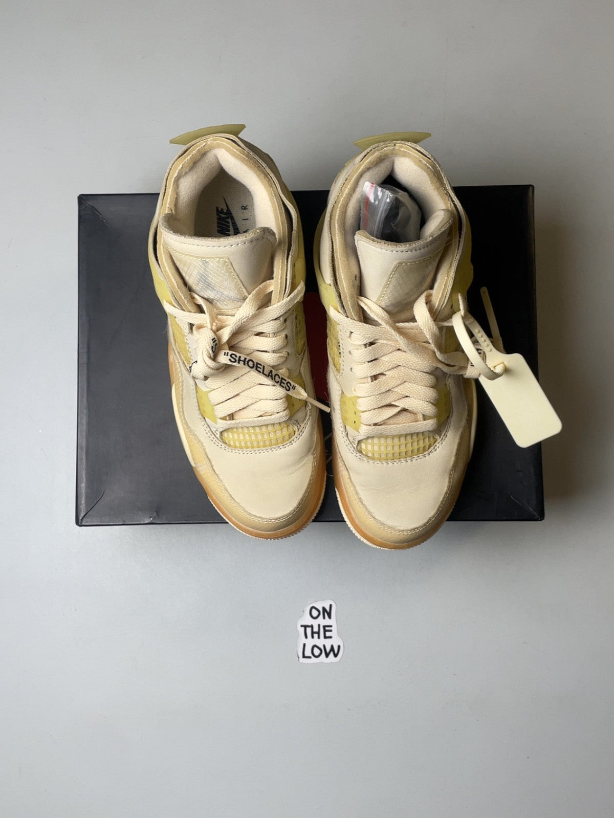Air Jordan 4 Retro Off-White Sail (Women's) (USED)