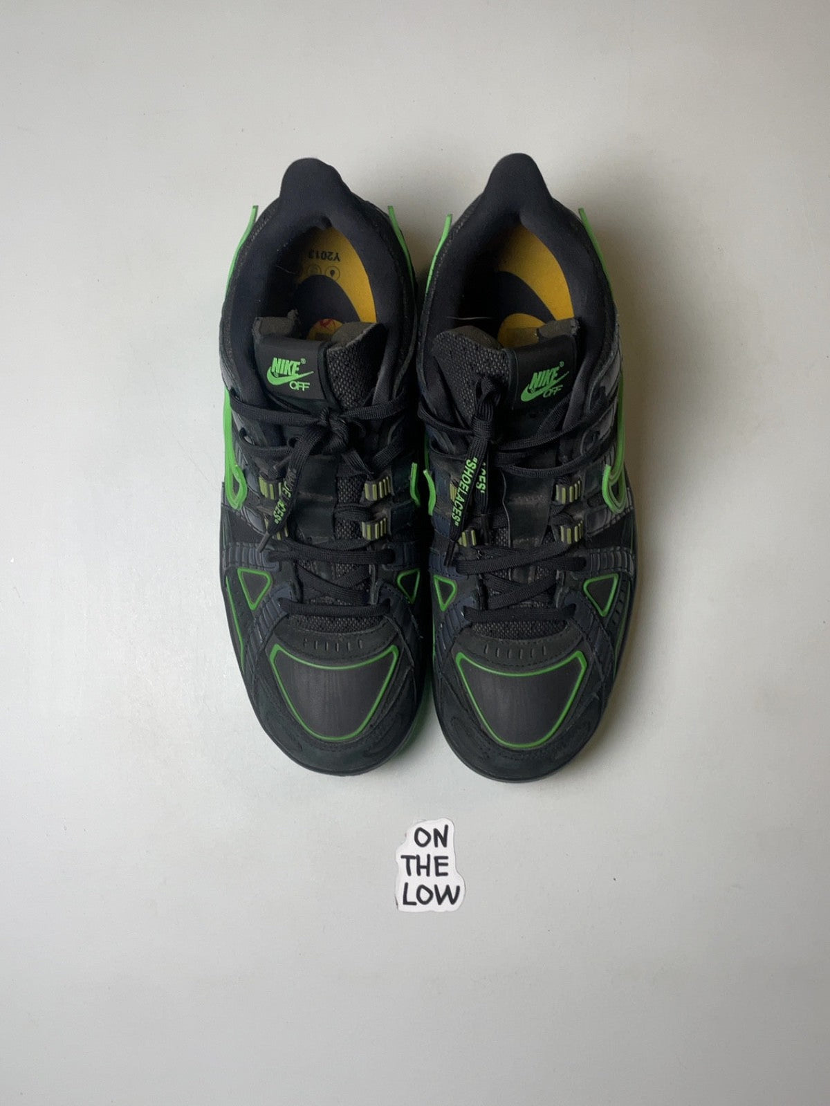 Nike Air Rubber Dunk Off-White Green Strike (USED)