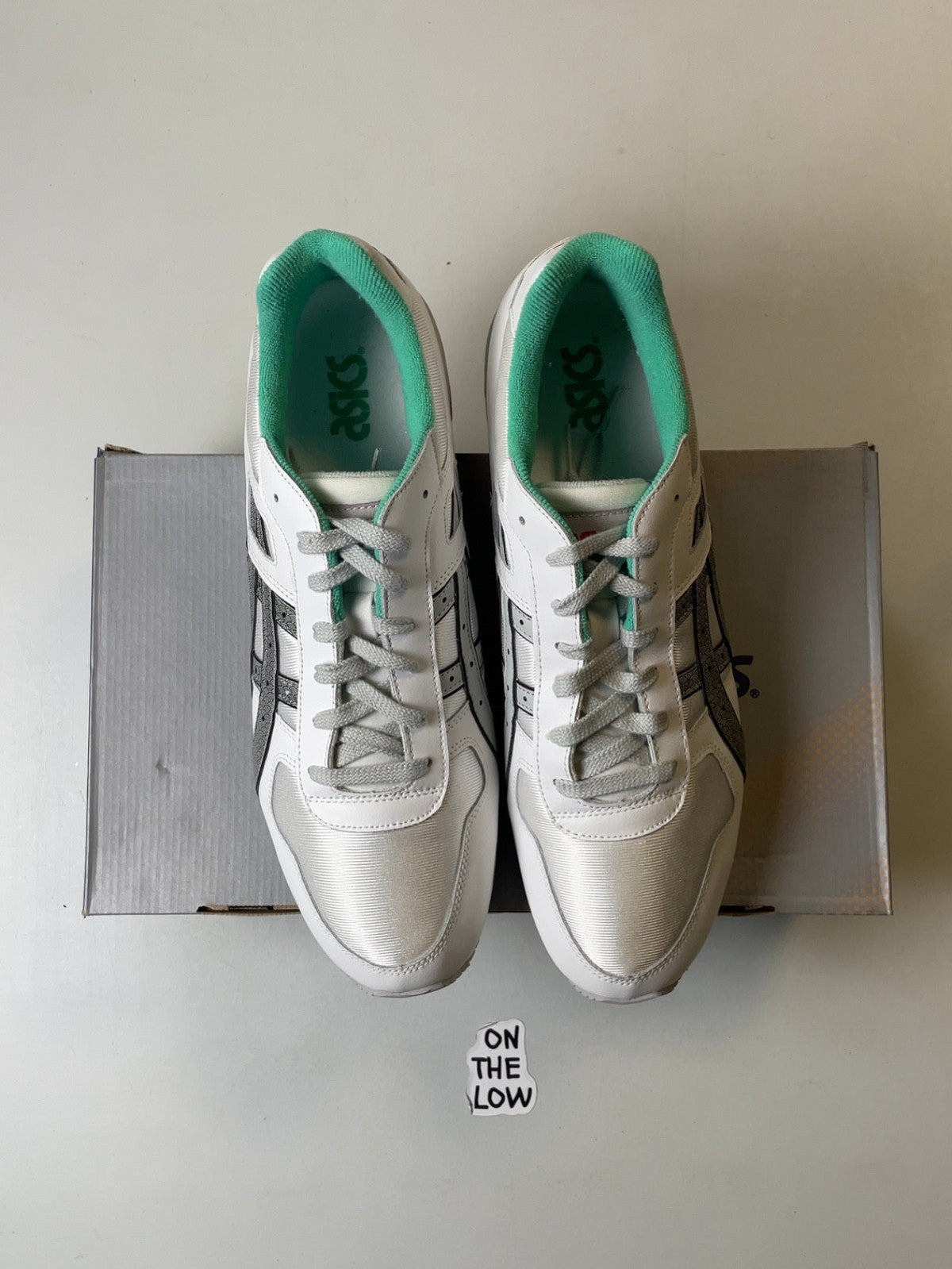 Asics Gel GT-II White Grey Sea Foam (USED)