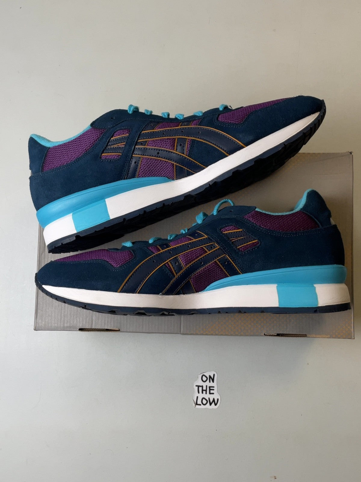 ASICS Gel GT-II Navy/ Purple (USED)