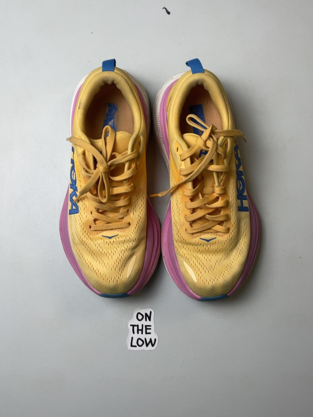 HOKA - Project Clifton Desert Sun / Burnt Ochre Running Shoes (USED)